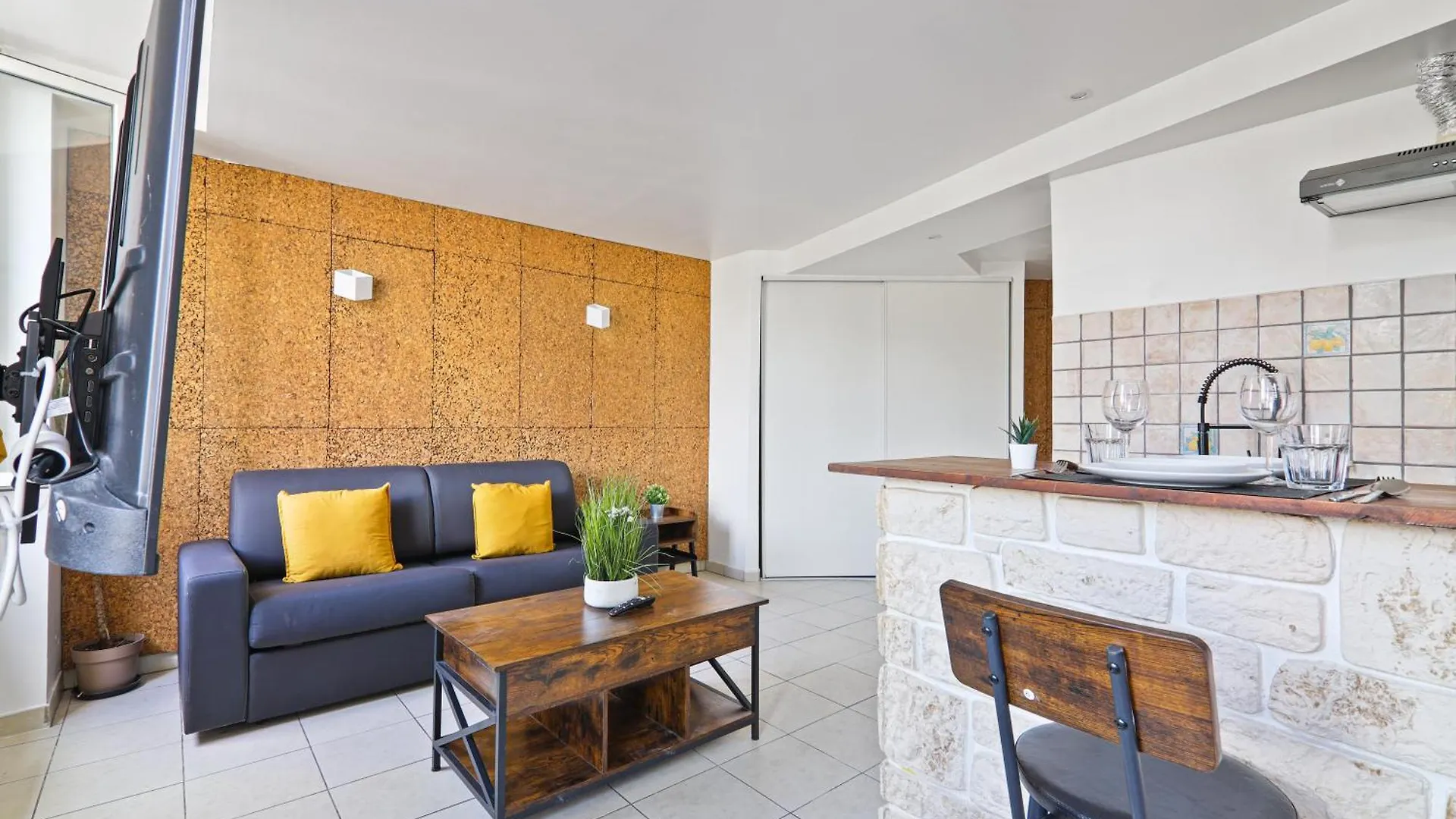Studio Apartment Quartier Austerlitz Free Netflix Paříž