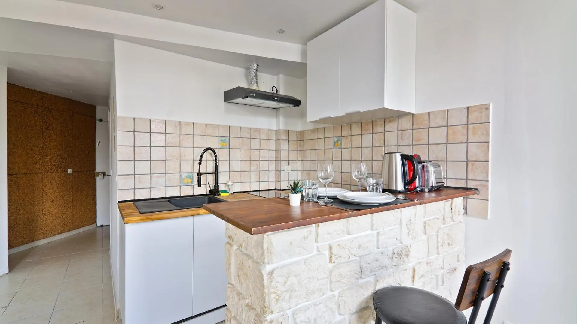 Studio Apartment Quartier Austerlitz Free Netflix Paříž